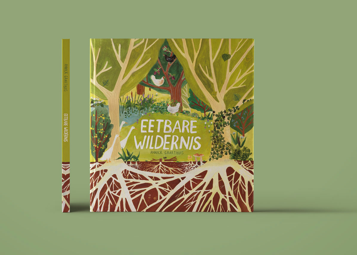 Prentenboek permacultuur eetbare wildernis